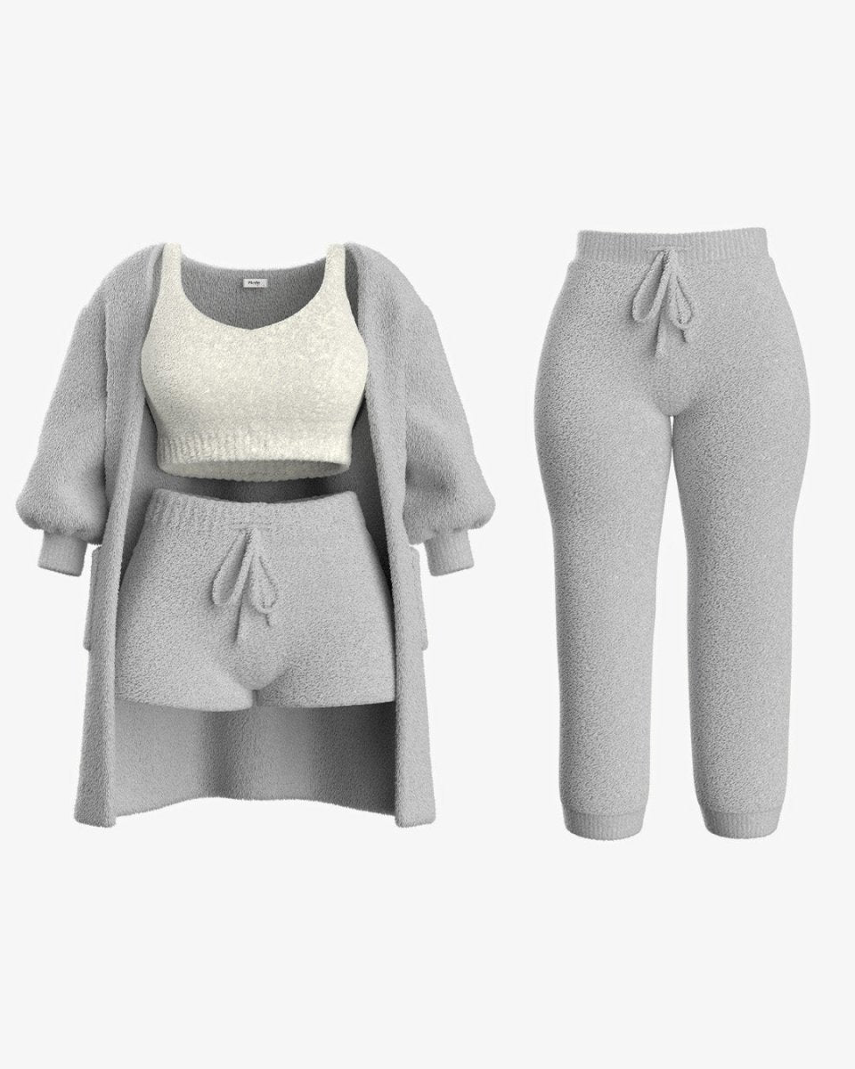 Pleshy Cozy Knit Set - Pleshy Cozy